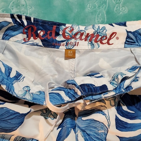 Red Camel Swim Trunks - Picture 3 of 3
